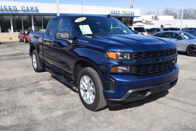 2022 Northsky Blue Metallic Chevrolet Silverado 1500 LTD Custom 4X4 Truck