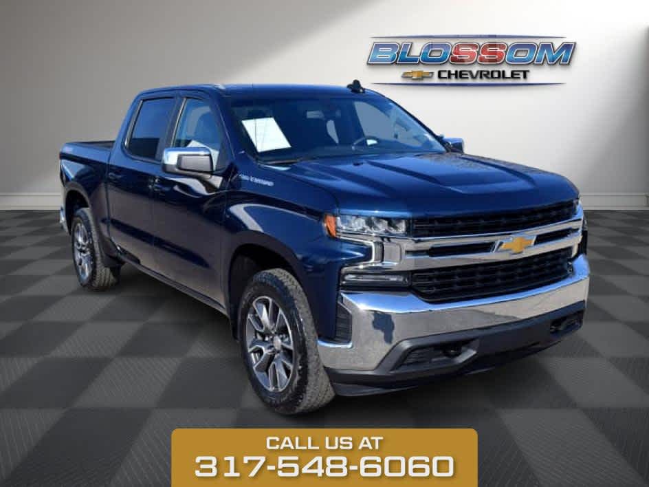 2022 Northsky Blue Metallic Chevrolet Silverado 1500 LTD LT 4X4 Truck