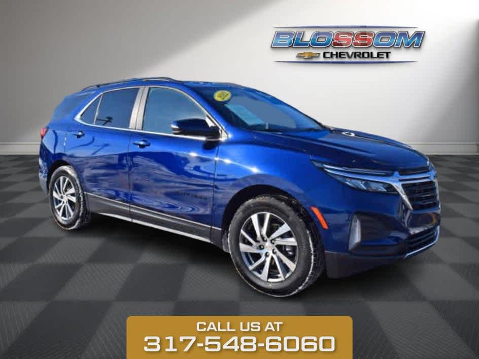 2022 Blue Glow Metallic Chevrolet Equinox LT FWD SUV