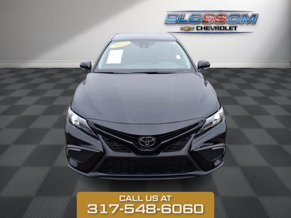 2023 Midnight Black Metallic Toyota Camry SE Nightshade FWD Sedan