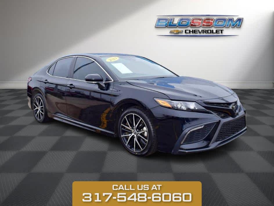 2023 Midnight Black Metallic Toyota Camry SE Nightshade FWD Sedan