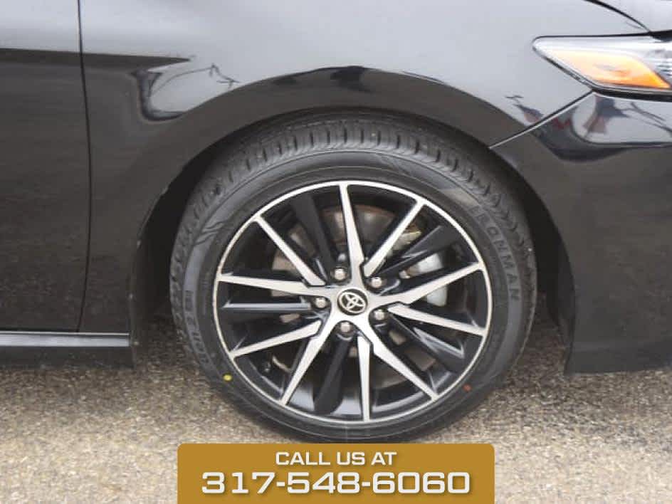 2023 Midnight Black Metallic Toyota Camry SE Nightshade FWD Sedan