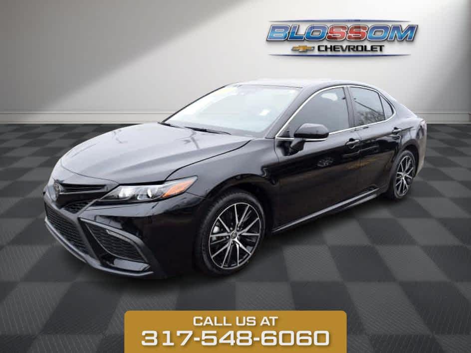 2023 Midnight Black Metallic Toyota Camry SE Nightshade FWD Sedan