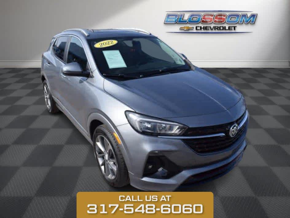2022 Satin Steel Metallic Buick Encore GX Select FWD SUV