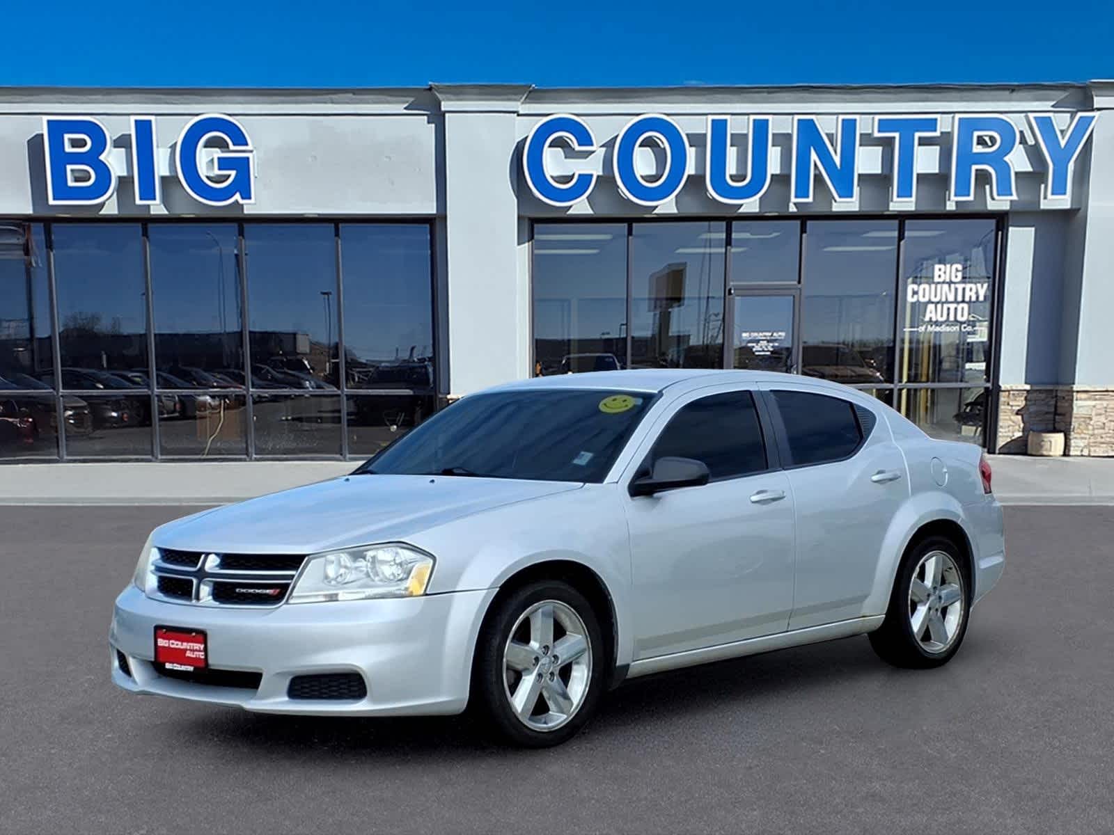 Bright Silver Metallic 2012 Dodge Avenger SE FWD Sedan Front-Wheel Drive 4-Speed Automatic