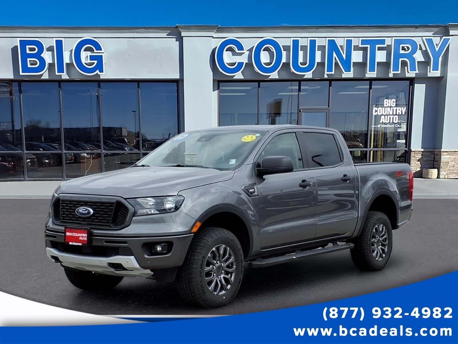 Carbonized Gray 2021 Ford Ranger Pickup Truck Four-Wheel Drive Automatic