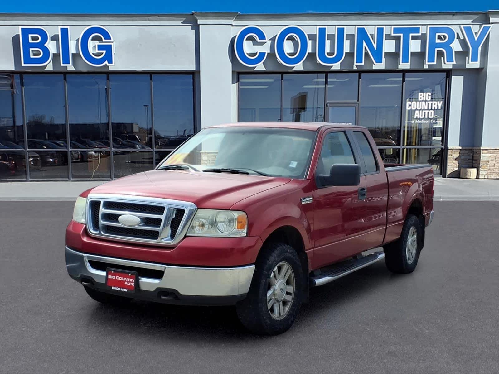 Black 2008 Ford F-150 Pickup Truck Four-Wheel Drive 4-Speed Automatic
