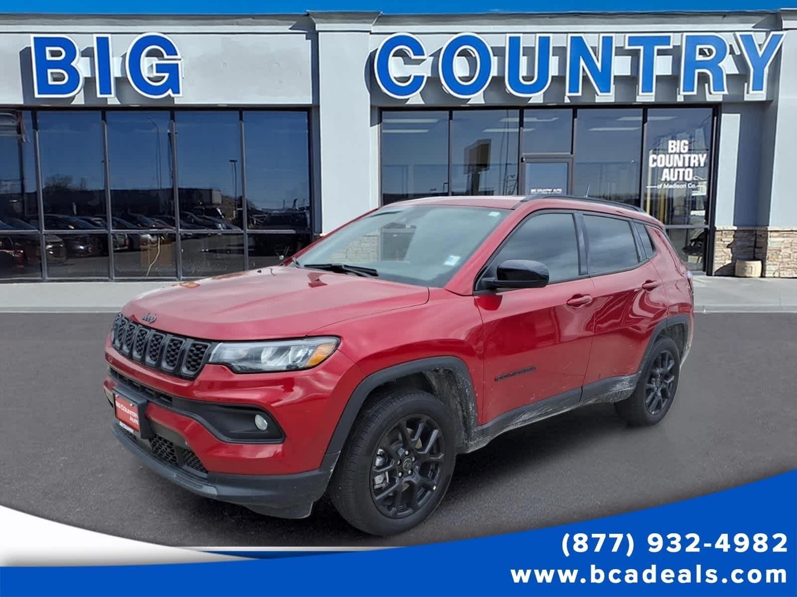 Red Hot Pearlcoat 2026 Jeep Compass SUV / Crossover Four-Wheel Drive 8-Speed Automatic