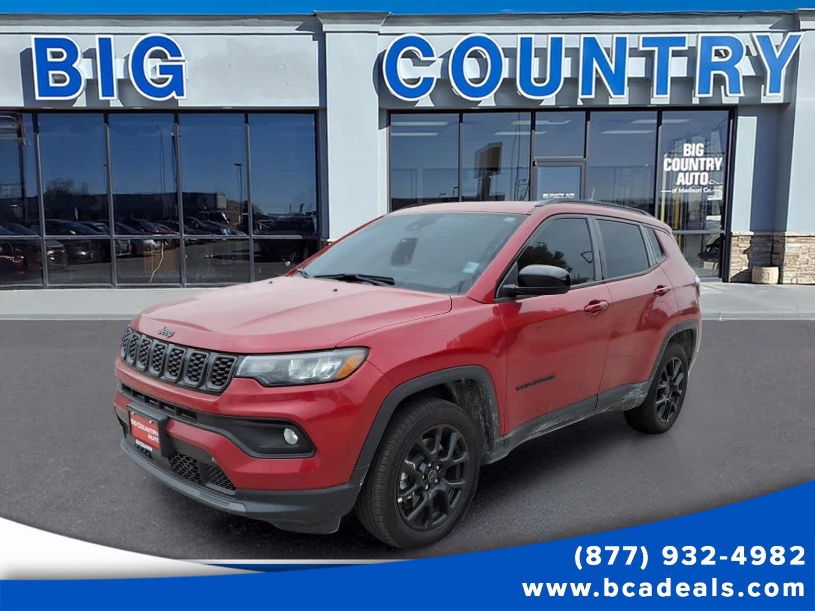 Red Hot Pearlcoat 2026 Jeep Compass SUV / Crossover Four-Wheel Drive 8-Speed Automatic