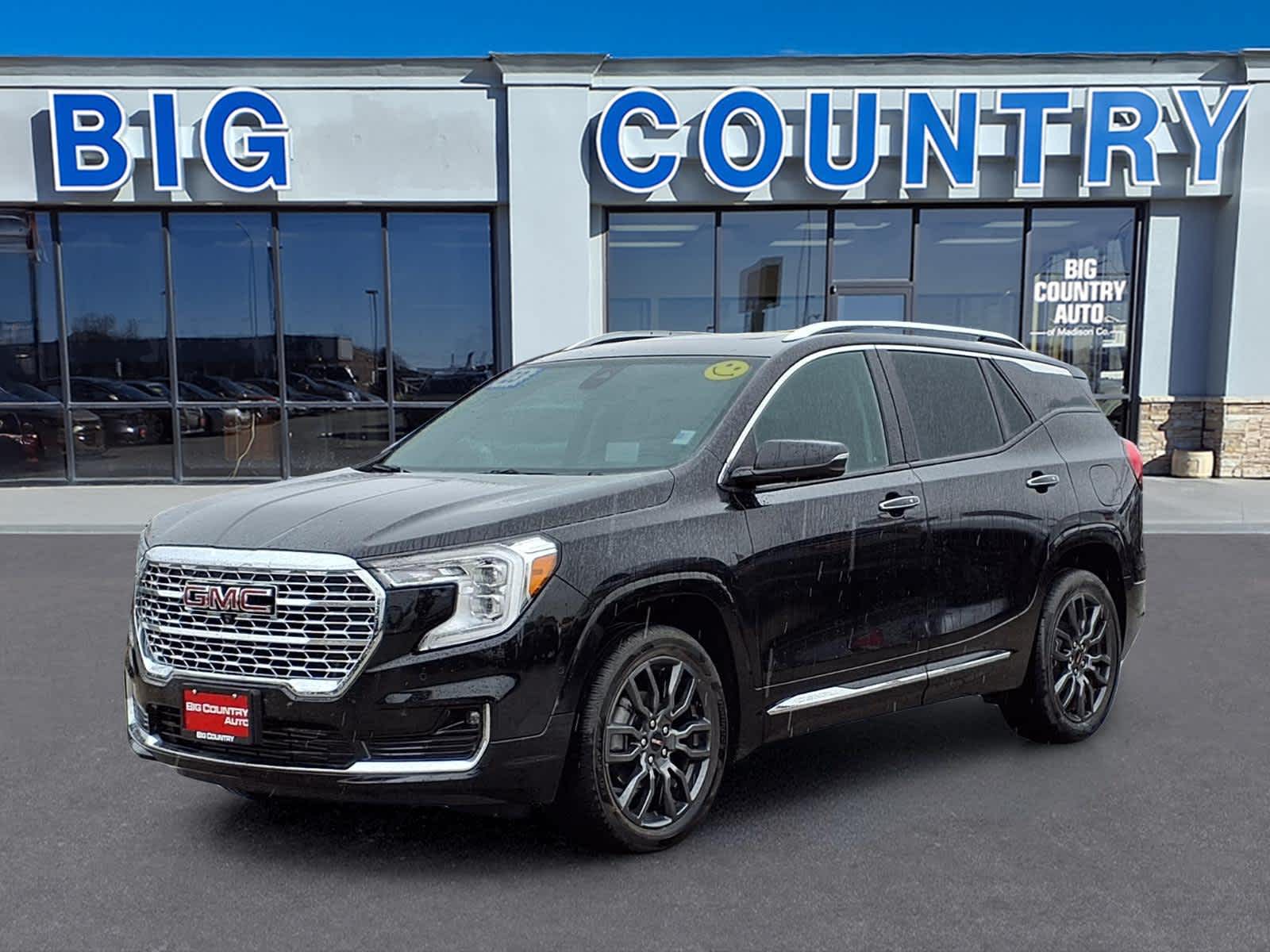 Black (Ebony Twilight Metallic) 2023 GMC Terrain Denali AWD SUV / Crossover All-Wheel Drive 9-Speed Automatic