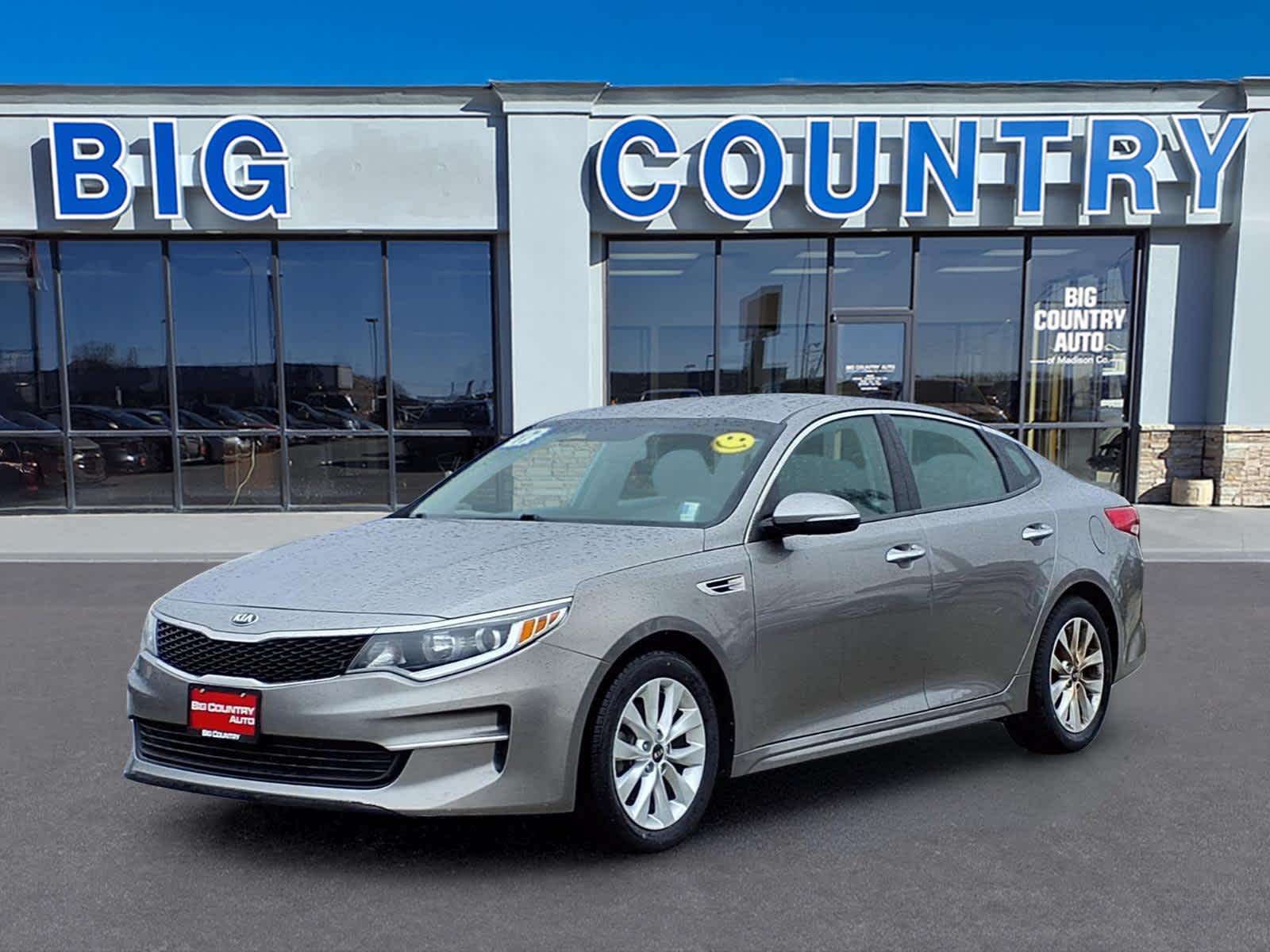 Titanium Silver 2017 Kia Optima LX Sedan Front-Wheel Drive 6-Speed Automatic