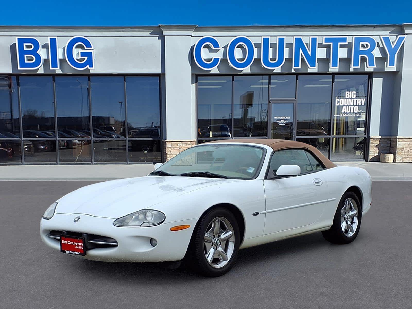 White 1997 Jaguar XK-Series XK8 Convertible RWD Convertible Rear-Wheel Drive 5-Speed Automatic