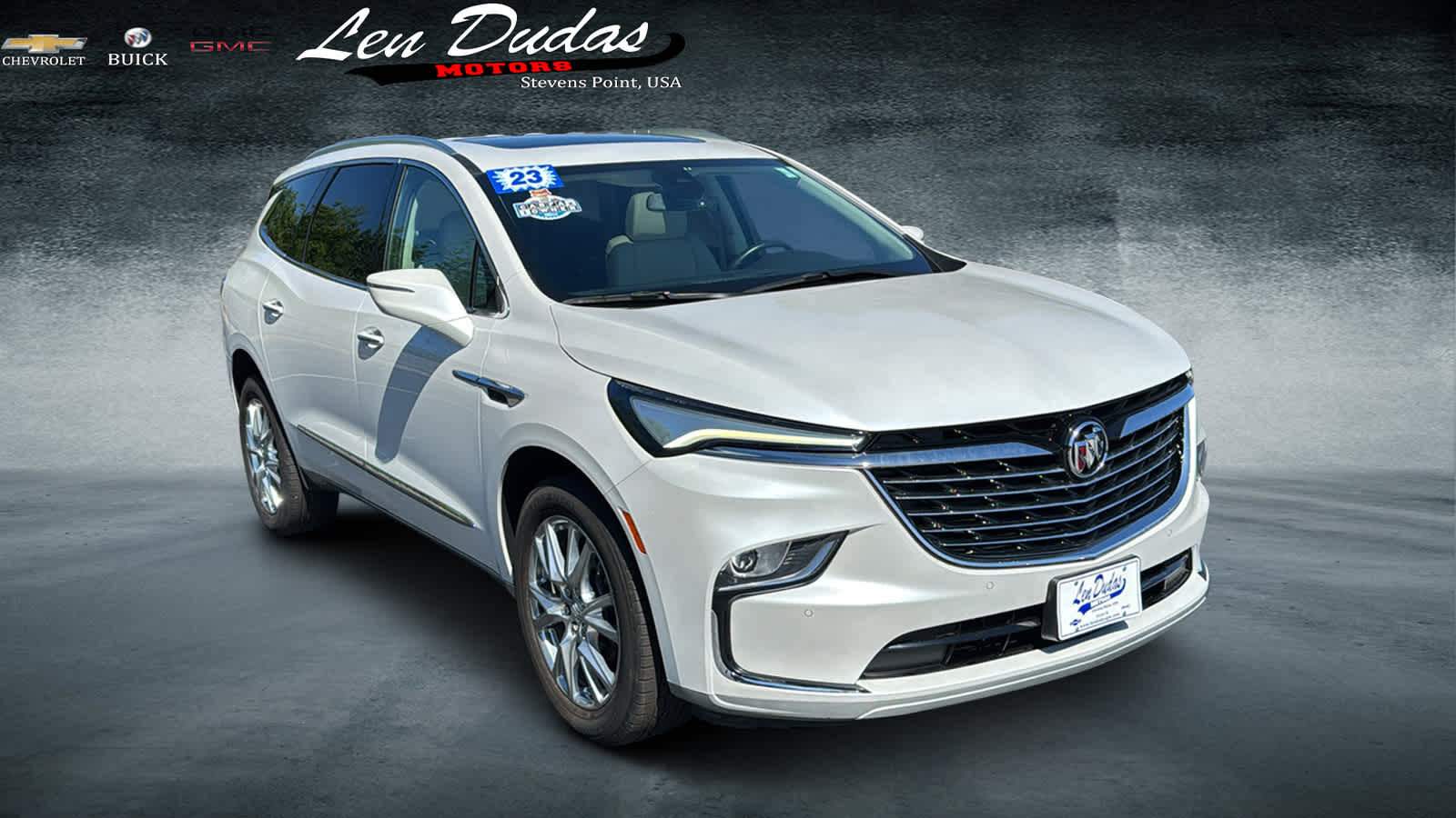 White Frost Tricoat 2023 Buick Enclave Essence AWD SUV / Crossover Four-Wheel Drive 9-Speed Automatic