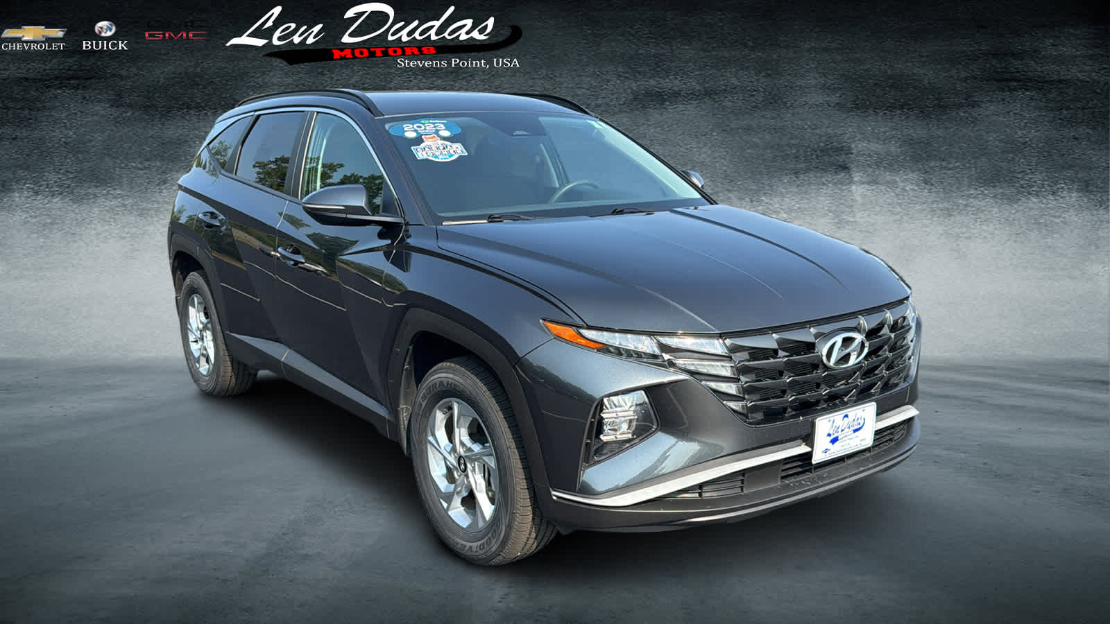 Portofino Gray 2023 Hyundai Tucson SUV / Crossover All-Wheel Drive 8-Speed Automatic