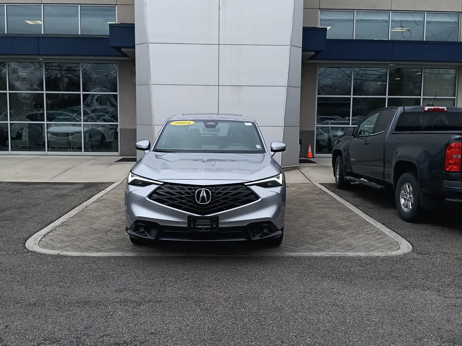 Solar Silver Metallic 2025 Acura ADX SH-AWD with A-SPEC Package SUV / Crossover All-Wheel Drive Continuously Variable Transmission