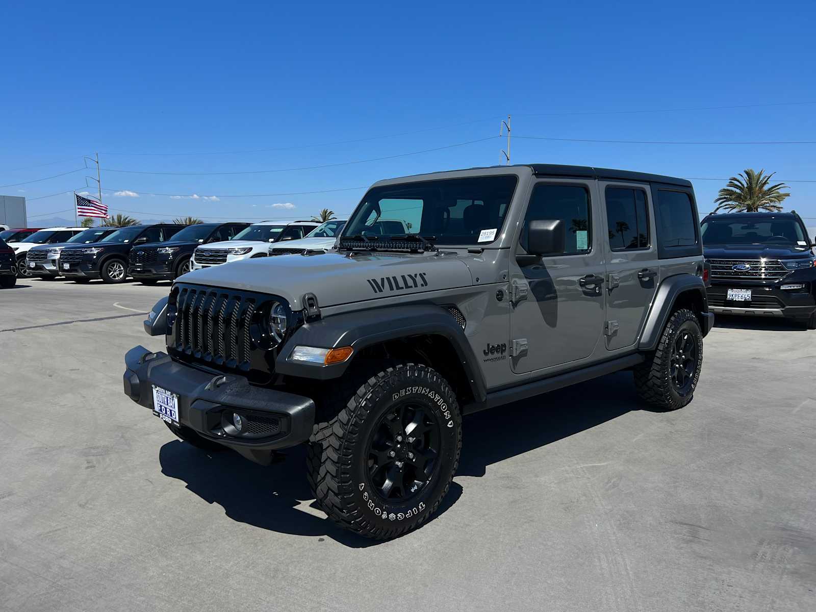 2021 Jeep Wrangler Unlimited Willys