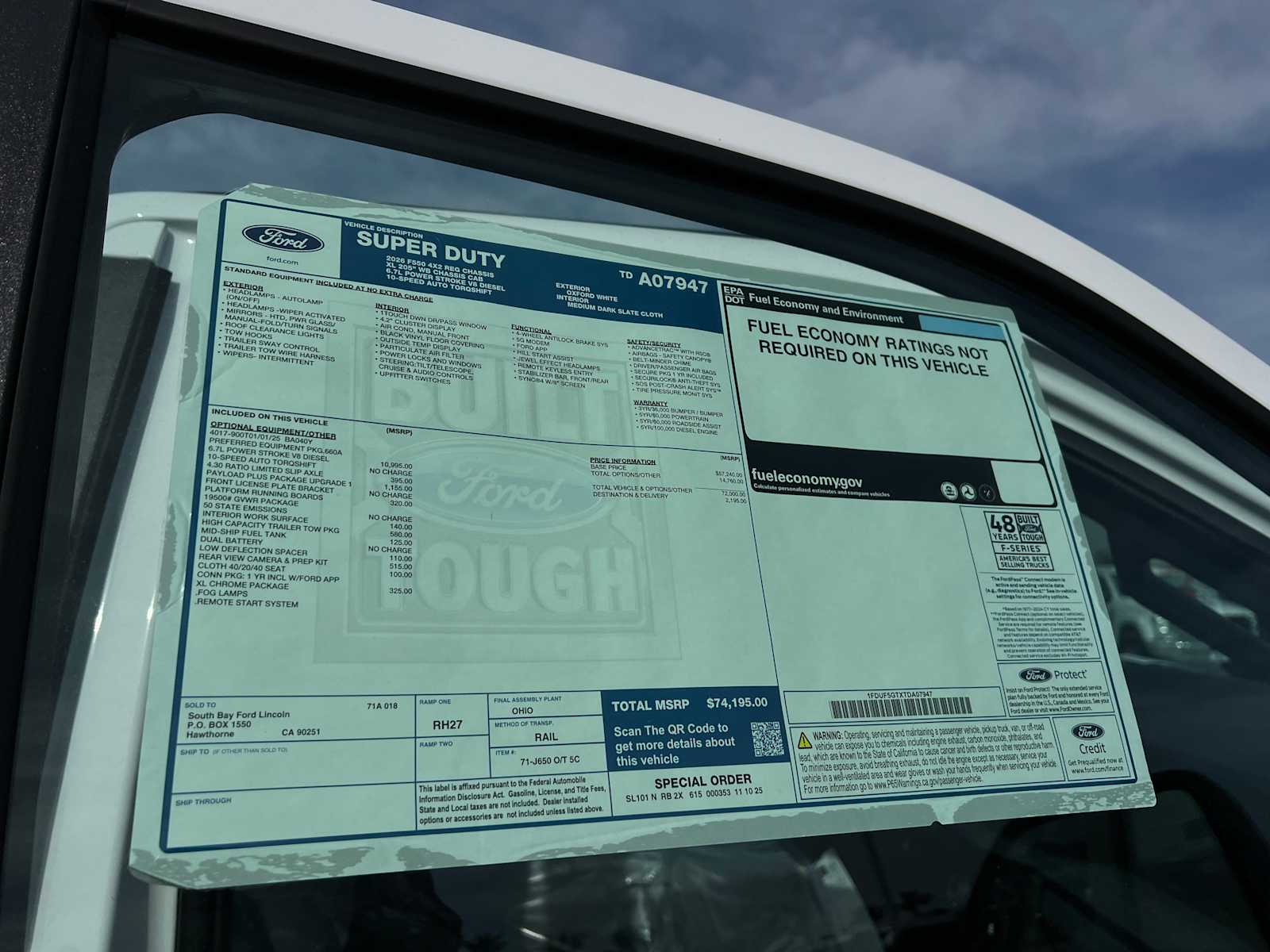 2026 Ford Super Duty F-550 DRW 