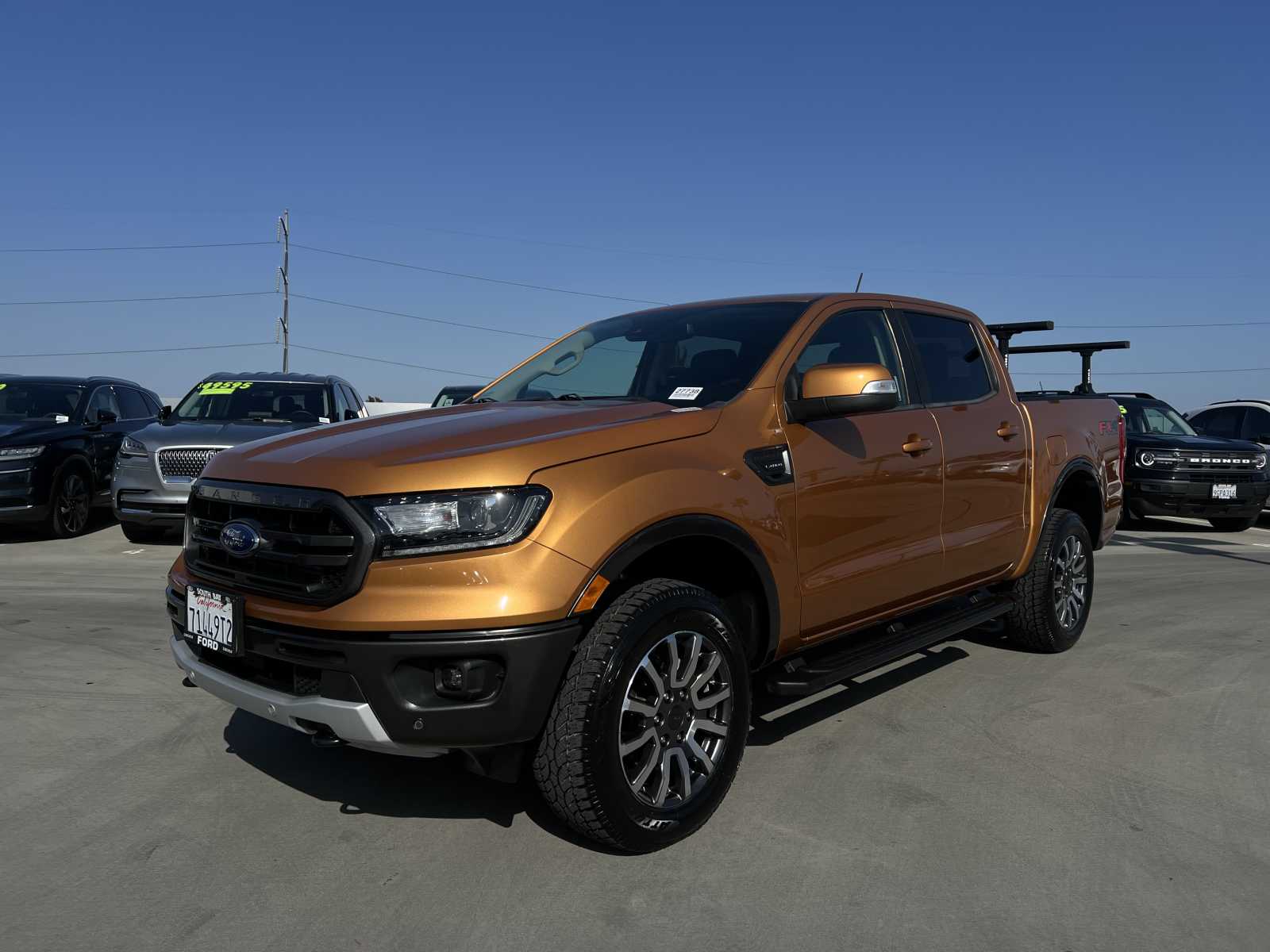 2019 Ford Ranger LARIAT 4WD SuperCrew 5 Box