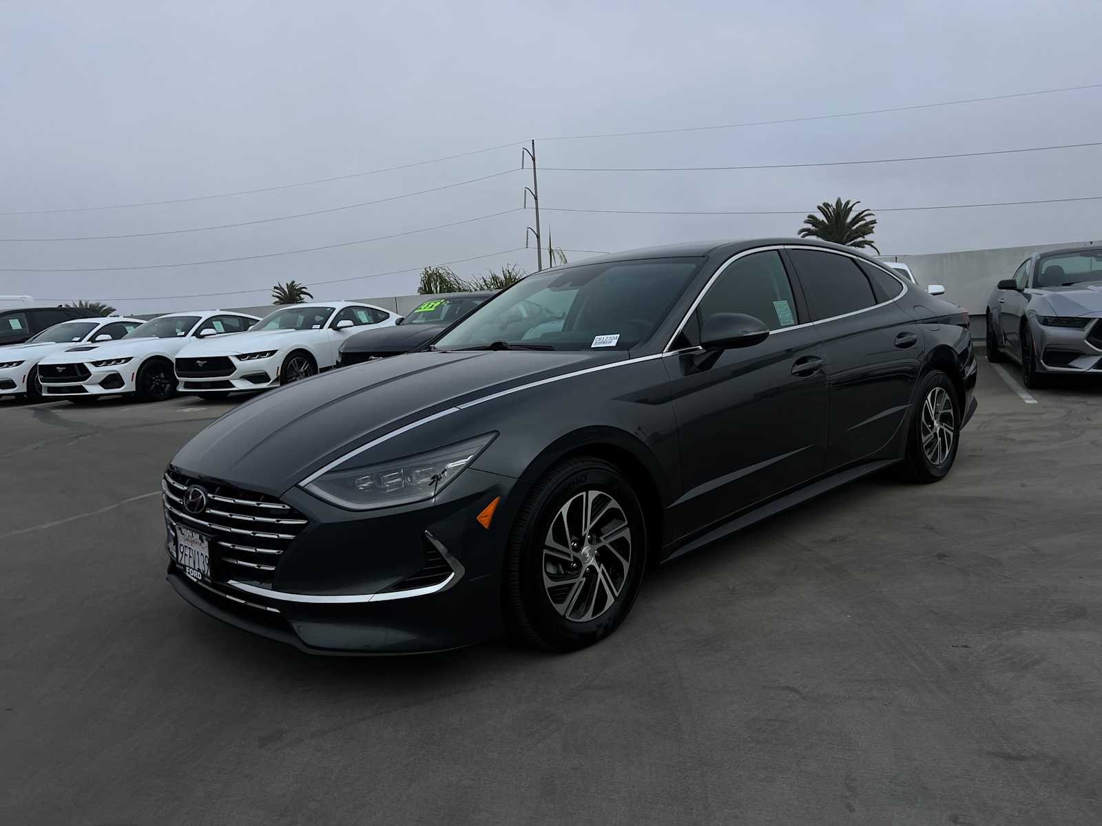 2023 Hyundai Sonata Hybrid Blue
