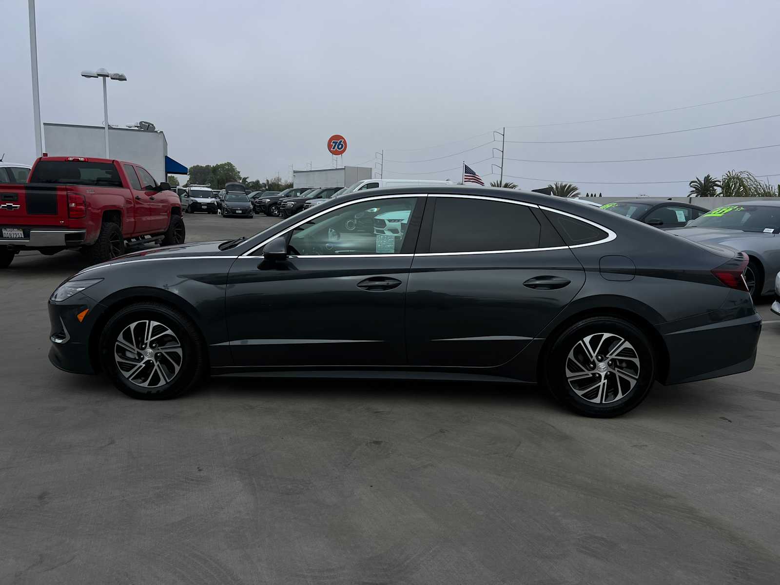 2023 Hyundai Sonata Hybrid Blue
