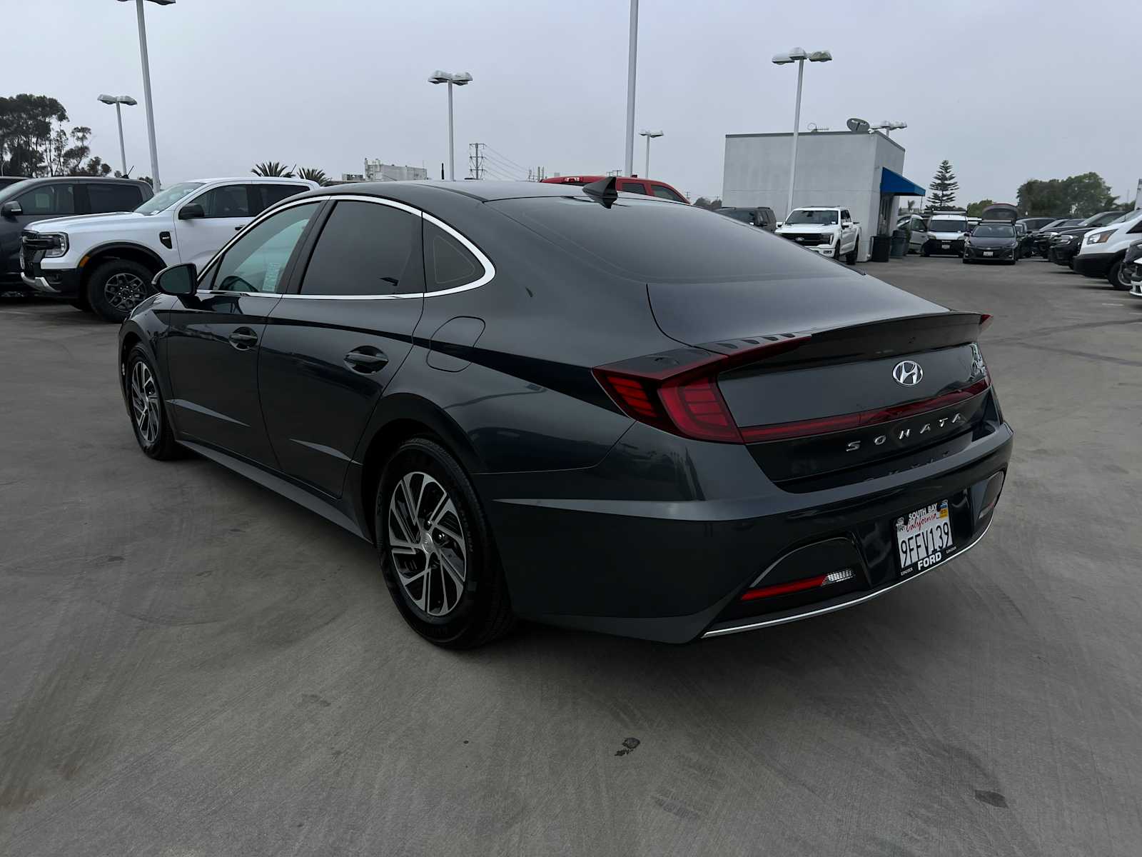 2023 Hyundai Sonata Hybrid Blue