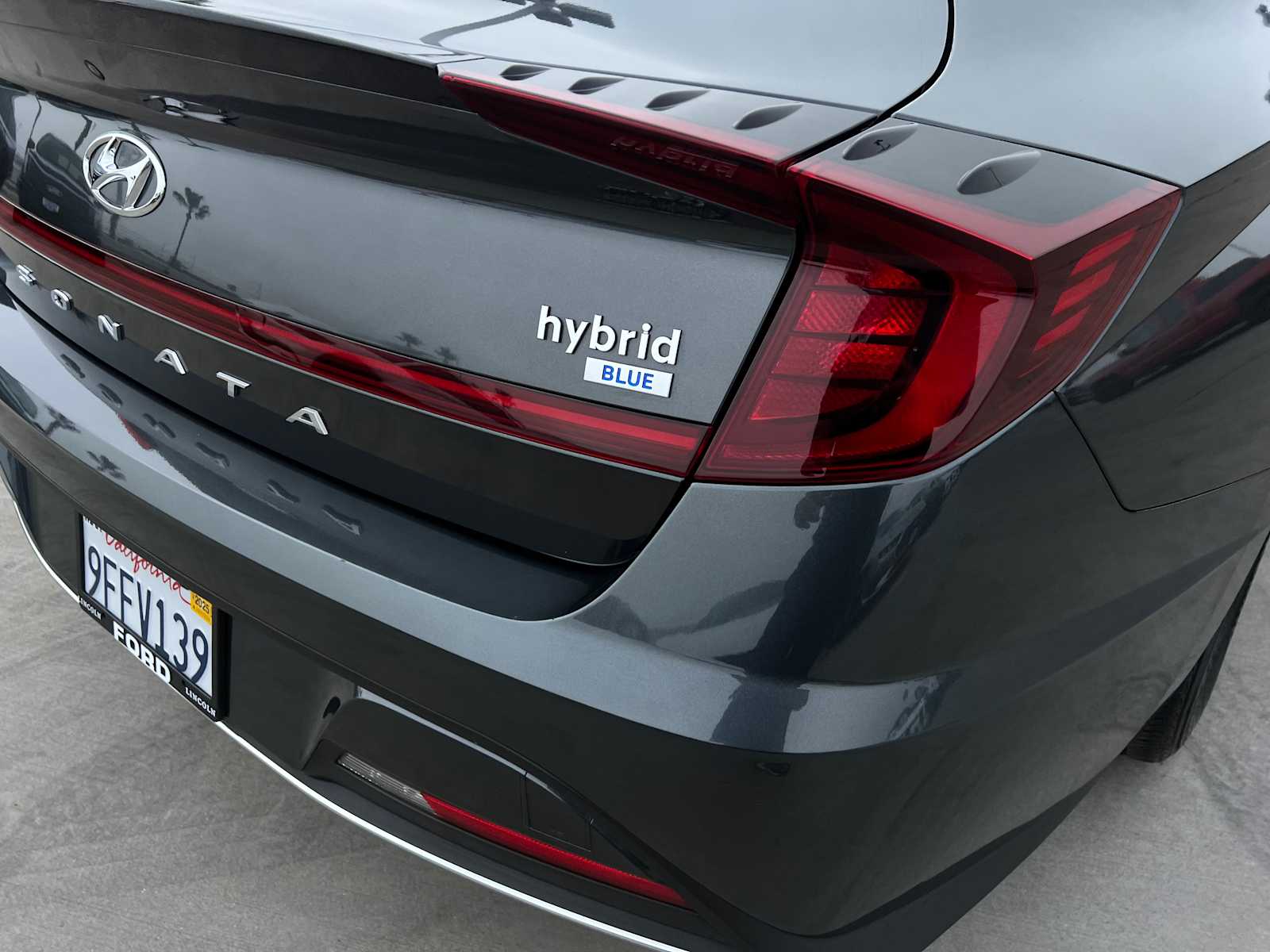 2023 Hyundai Sonata Hybrid Blue