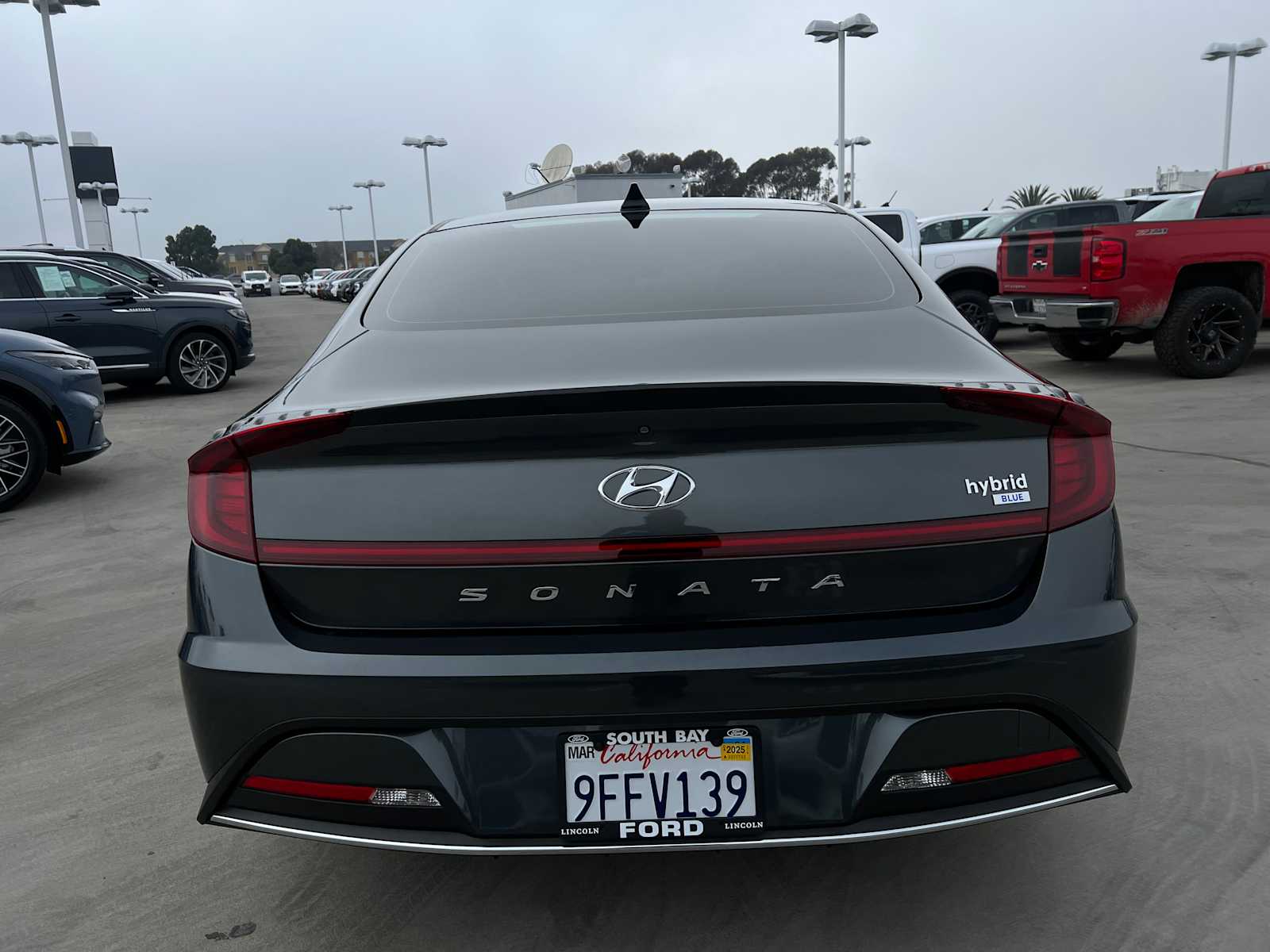 2023 Hyundai Sonata Hybrid Blue