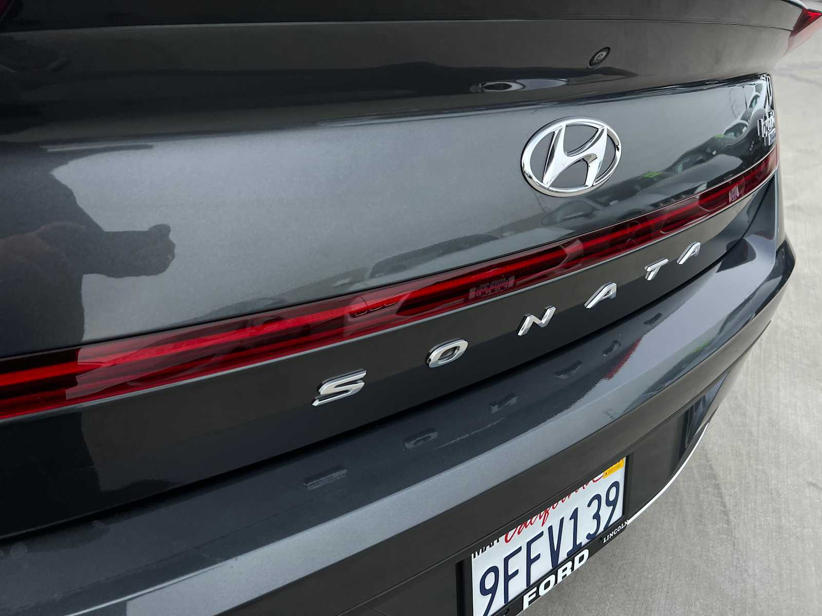 2023 Hyundai Sonata Hybrid Blue