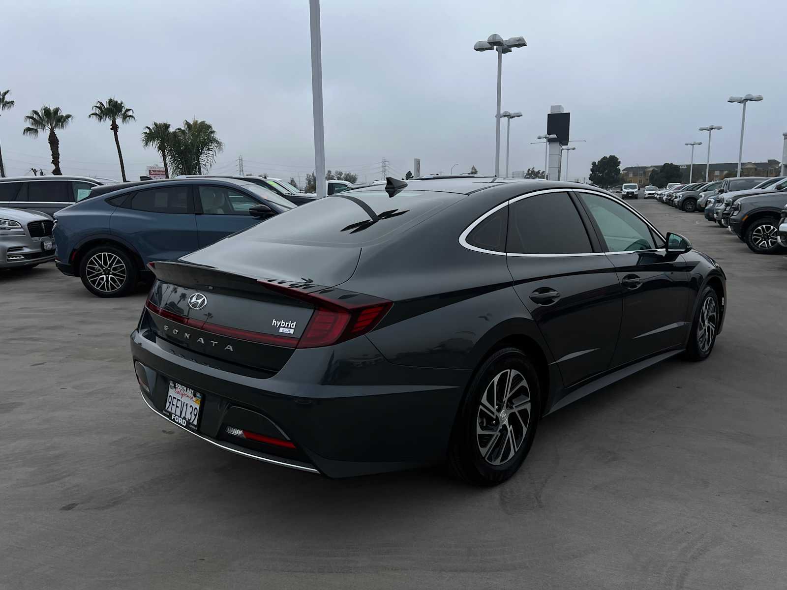 2023 Hyundai Sonata Hybrid Blue