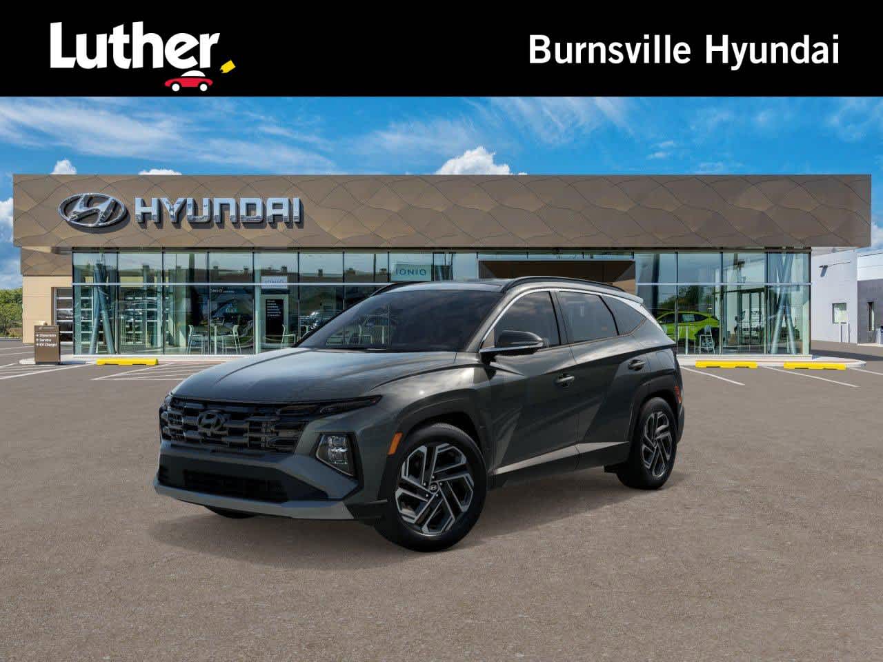 Amazon Gray 2026 Hyundai Tucson Hybrid Plug-In Limited AWD SUV / Crossover All-Wheel Drive Automatic