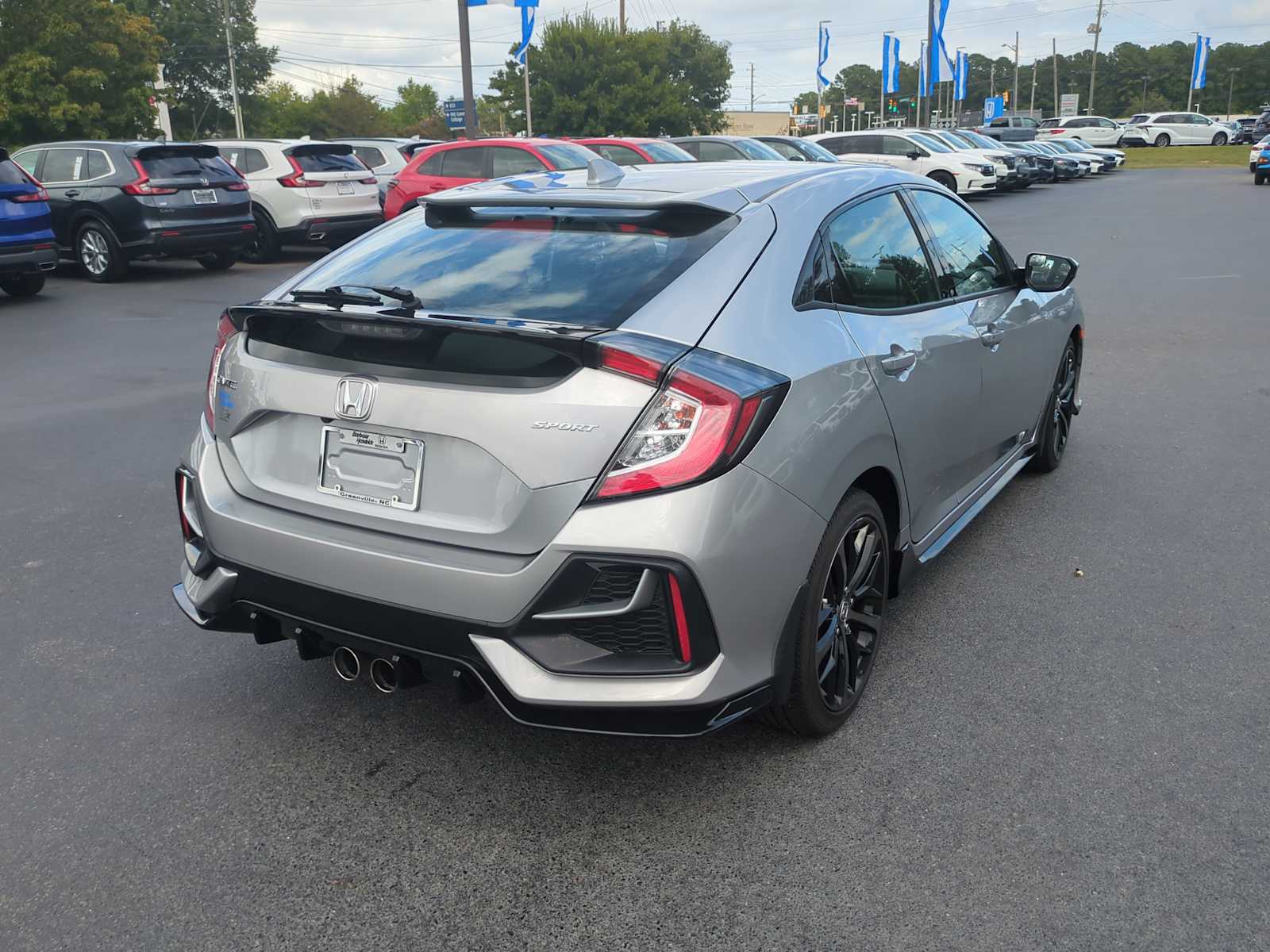 2021 Honda Civic Hatchback Sport 9