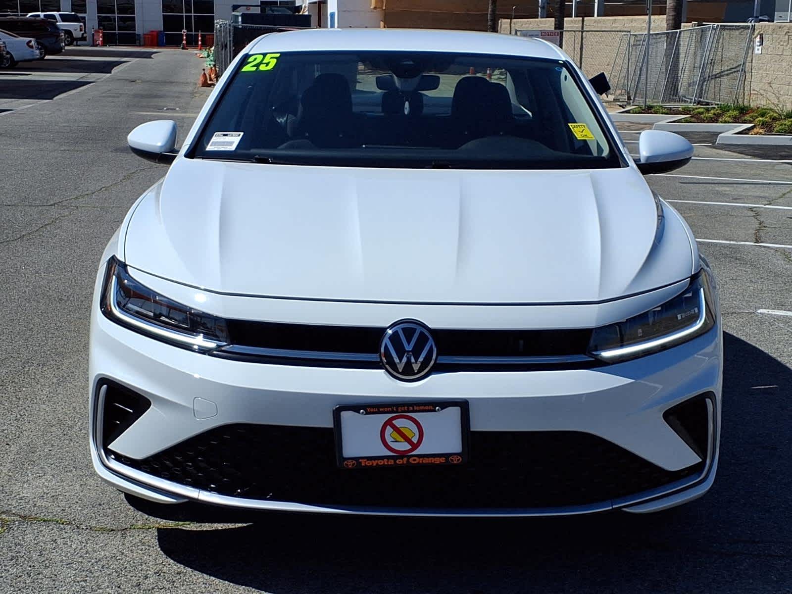 Used 2025 Volkswagen Jetta S with VIN 3VW5X7BU1SM059145 for sale in Orange, CA