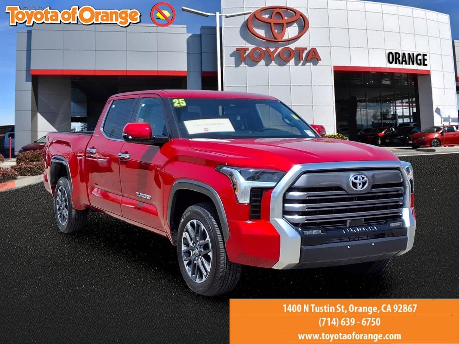 Tundra 3ED 状態HP Used 2025 Toyota Tundra Limited in Orange CA | 5TFJA5EC0SX046603