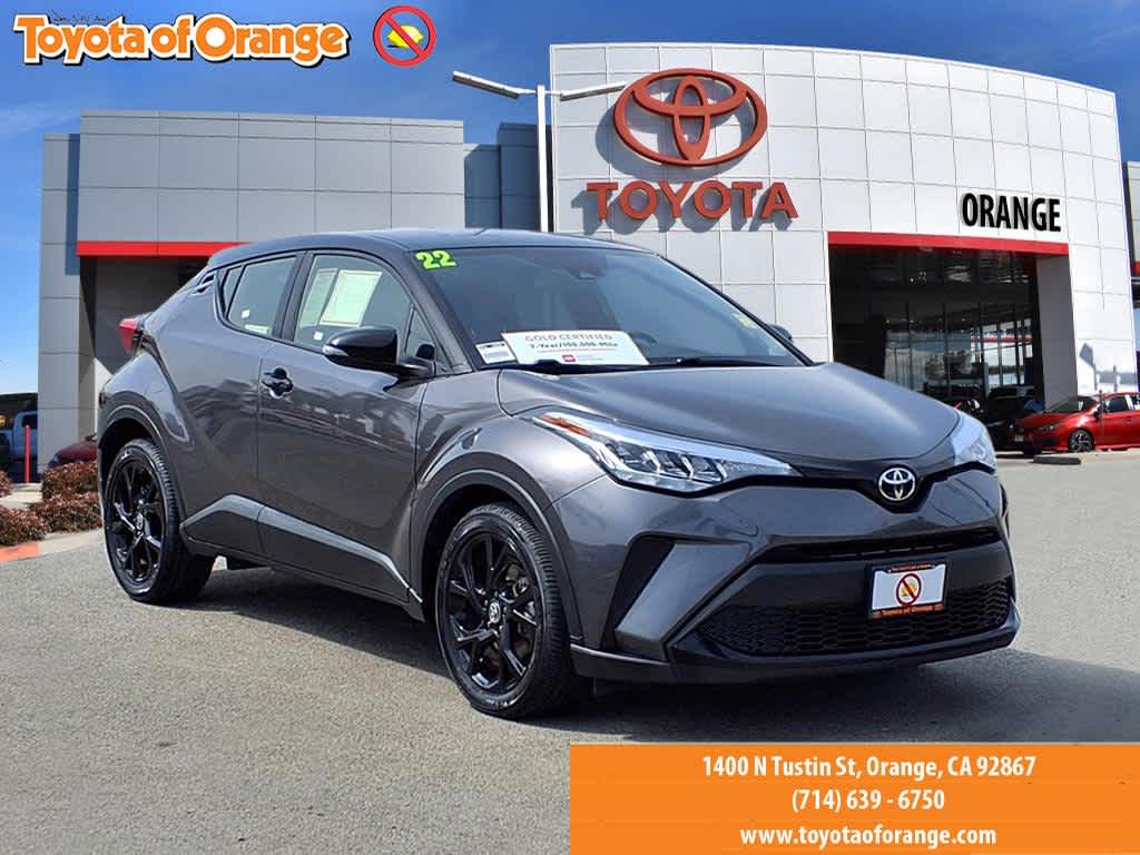 Magnetic Gray Metallic w/Black Roof 2022 Toyota C-HR Nightshade FWD SUV / Crossover Front-Wheel Drive Continuously Variable Transmission