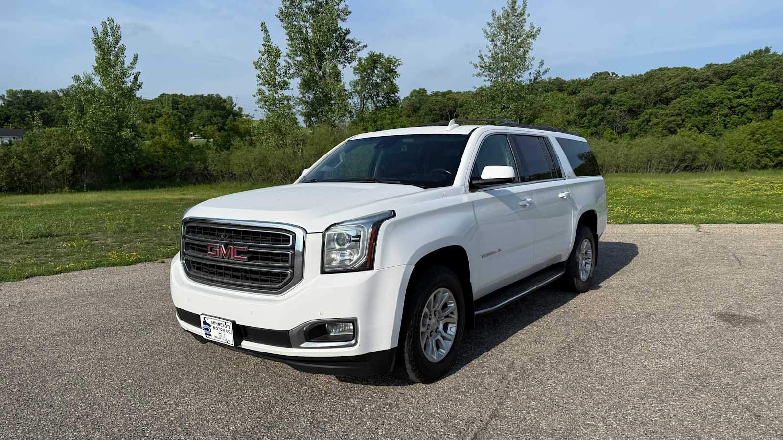 Summit White 2018 GMC Yukon XL SLT 4WD SUV / Crossover Four-Wheel Drive 6-Speed Automatic