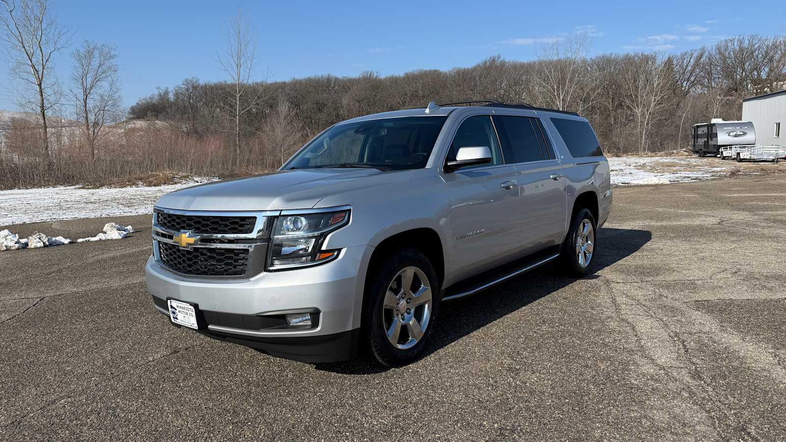 Silver Ice Metallic 2016 Chevrolet Suburban 1500 LT 4WD SUV / Crossover Four-Wheel Drive 6-Speed Automatic