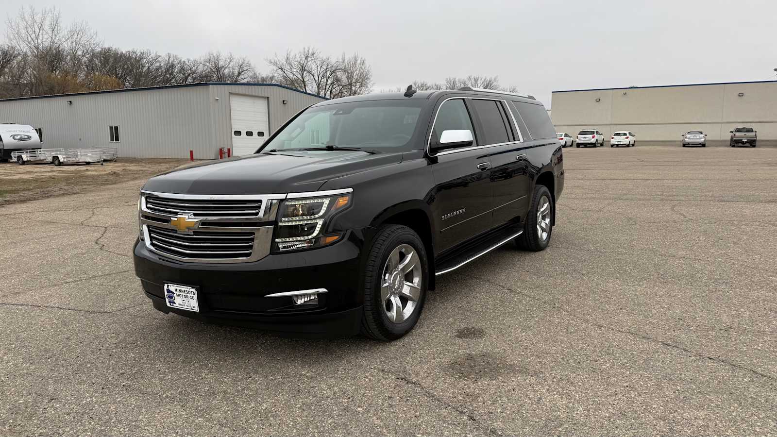 Black 2016 Chevrolet Suburban 1500 LTZ 4WD SUV / Crossover Four-Wheel Drive 6-Speed Automatic