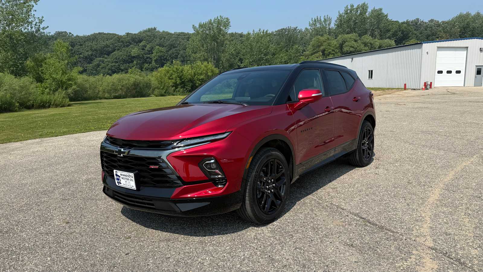 Radiant Red Tintcoat 2026 Chevrolet Blazer SUV / Crossover All-Wheel Drive 9-Speed Automatic