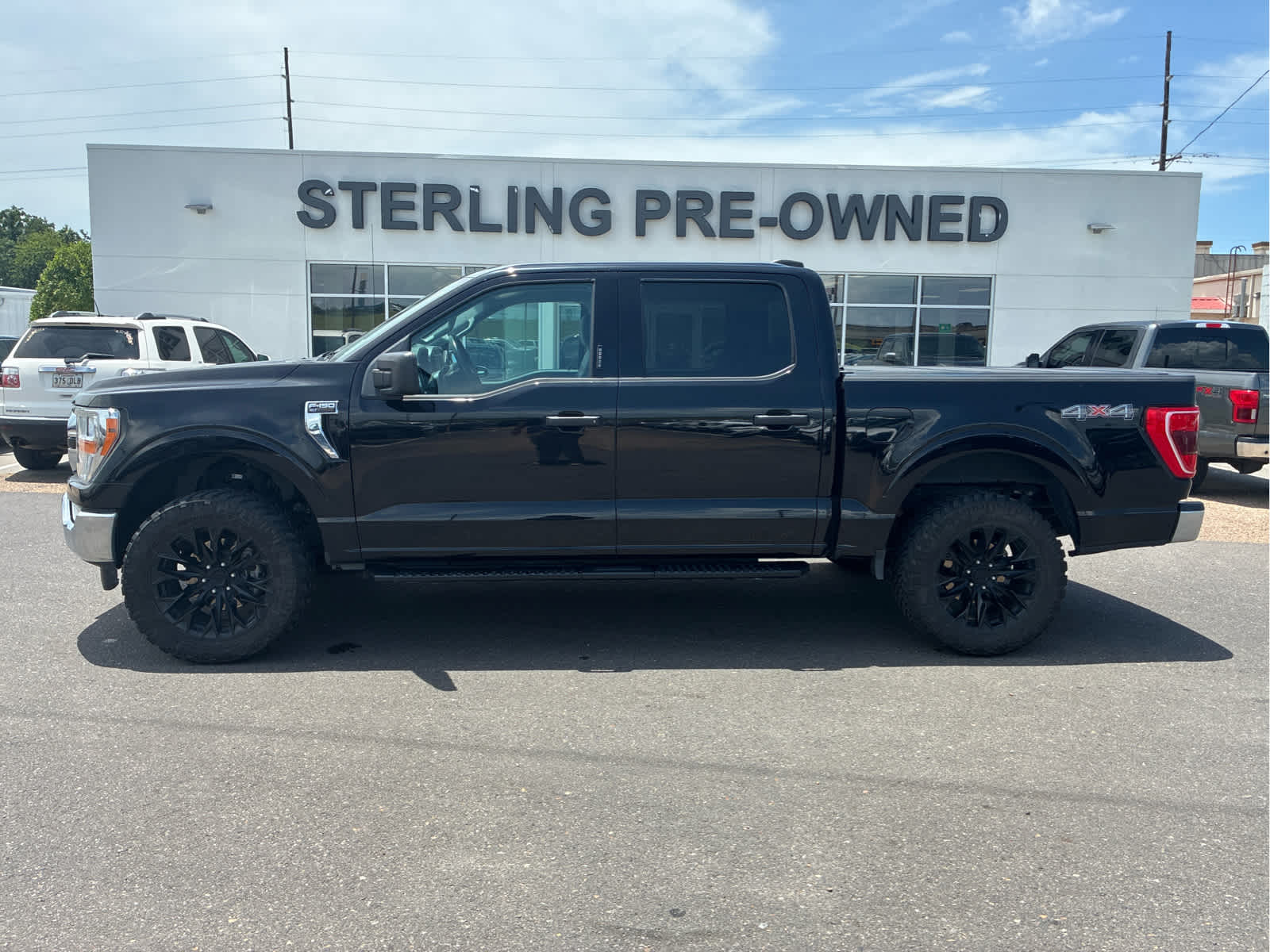 Agate Black 2022 Ford F-150 Pickup Truck Four-Wheel Drive Automatic