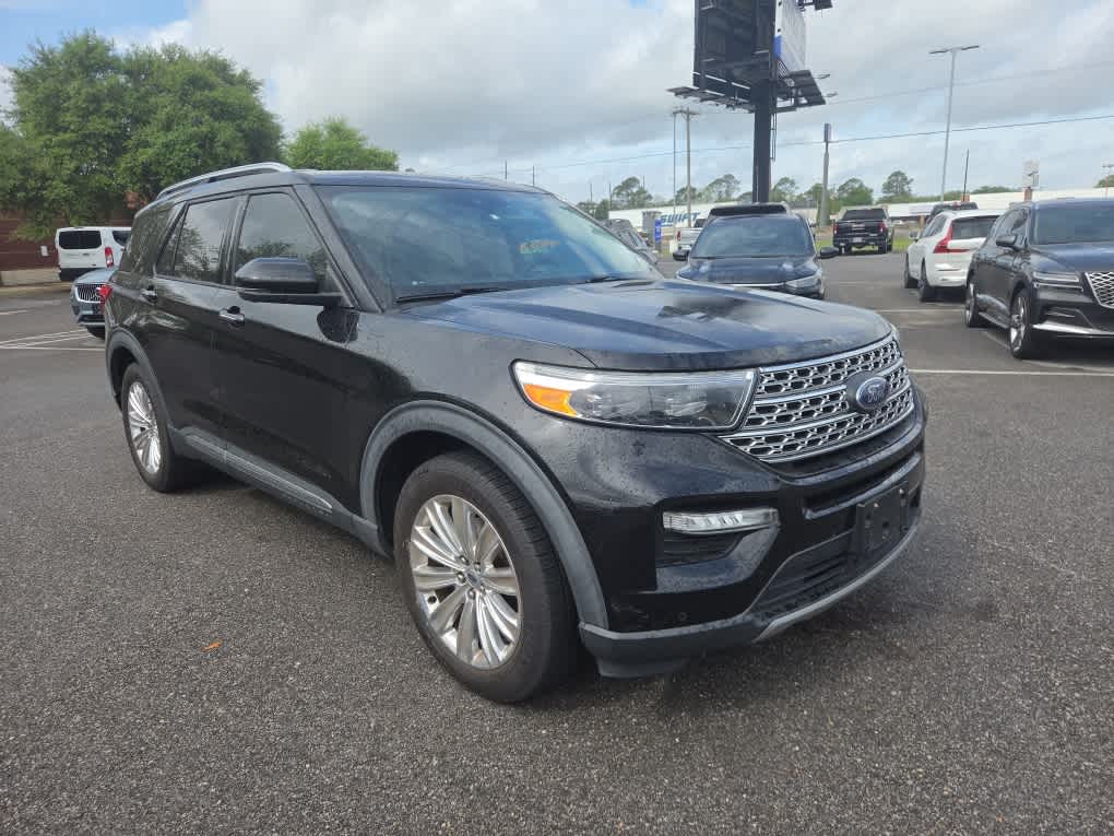 Agate Black Metallic 2020 Ford Explorer Limited RWD SUV / Crossover Rear-Wheel Drive Automatic