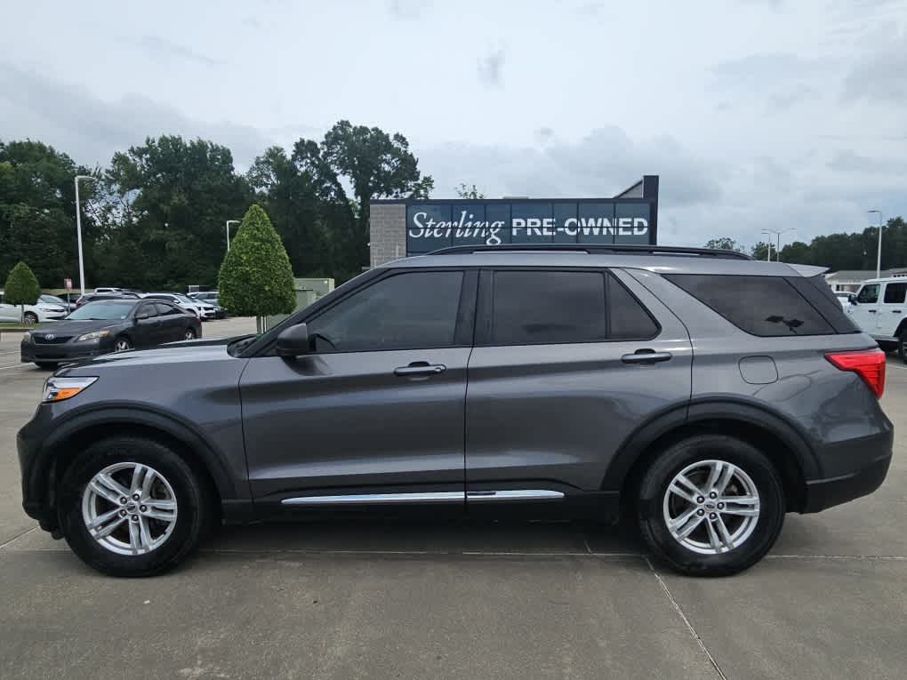 Carbonized Gray 2021 Ford Explorer SUV / Crossover Rear-Wheel Drive Automatic