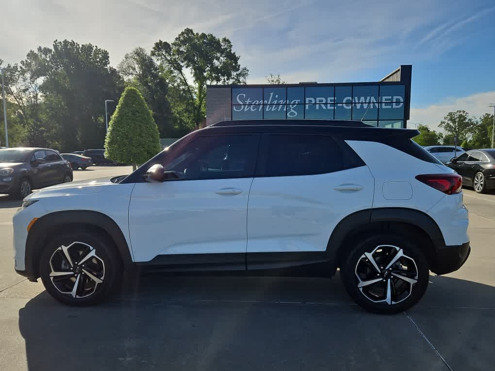 Summit White 2023 Chevrolet Trailblazer RS FWD SUV / Crossover Front-Wheel Drive Continuously Variable Transmission