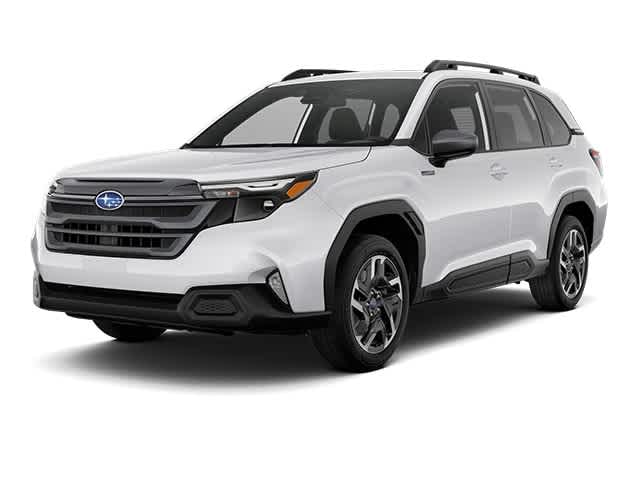 White 2026 Subaru Forester Hybrid SUV / Crossover All-Wheel Drive Continuously Variable Transmission