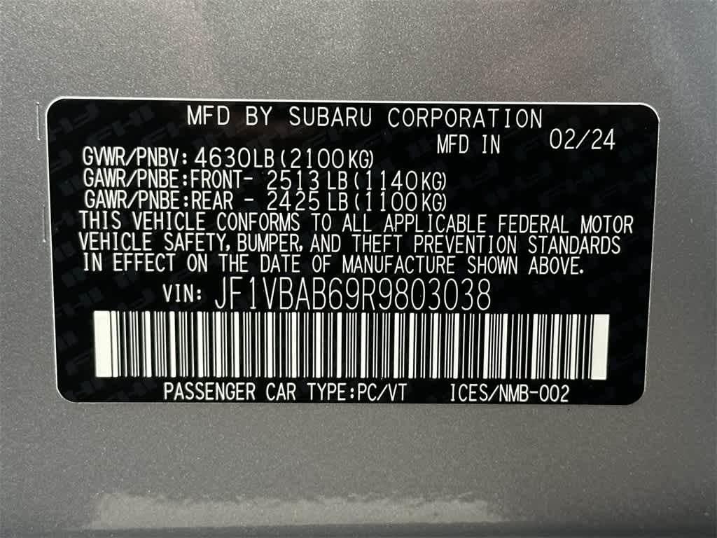2024 Subaru WRX  21