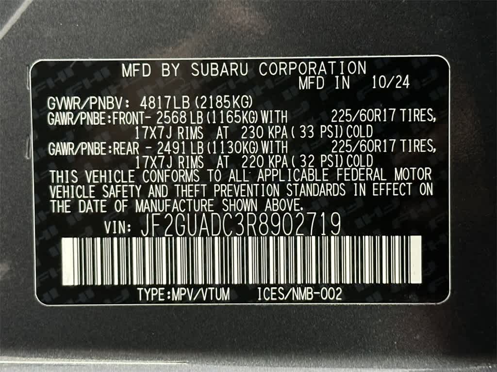 2024 Subaru Crosstrek Premium 21