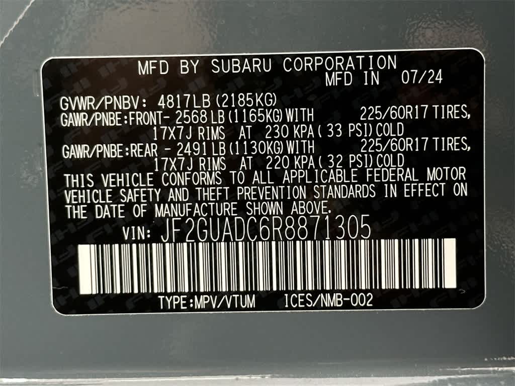 2024 Subaru Crosstrek Premium 21