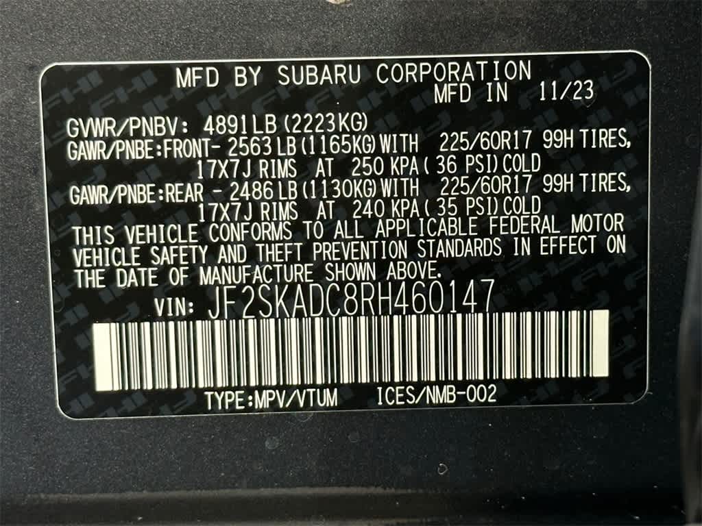 2024 Subaru Forester Premium 22