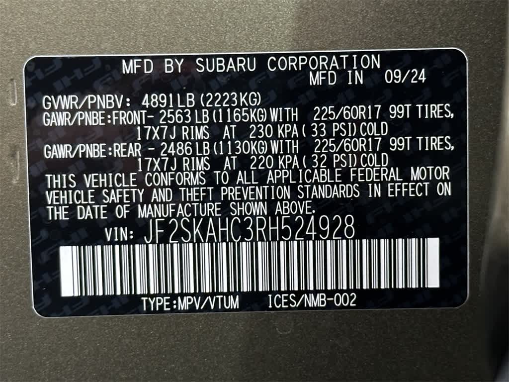 2024 Subaru Forester Wilderness 22