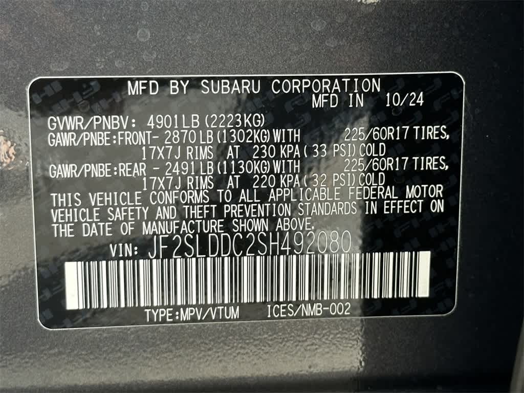 2025 Subaru Forester Premium 21