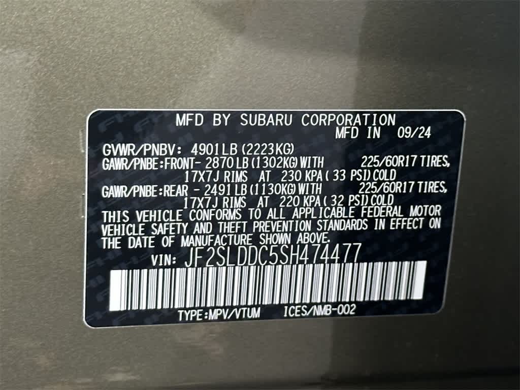 2025 Subaru Forester Premium 20